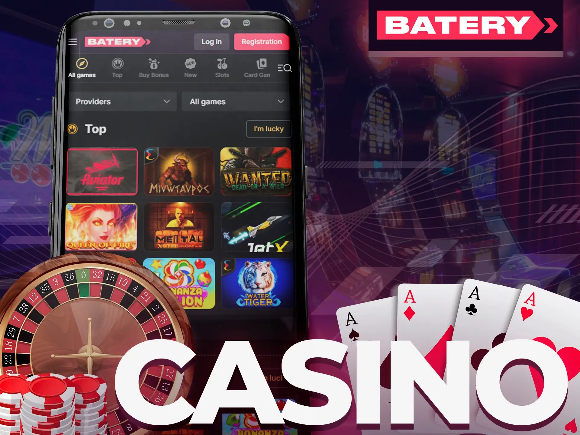 Battery Casino App बैटरी कैसीनो ऐप.