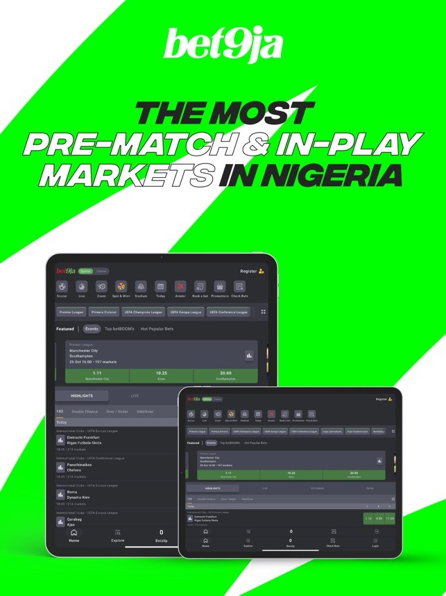 Bet9ja in Nigeria Bet9ja in Nigeria