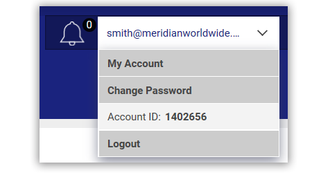 Changing Password Alteração da senha