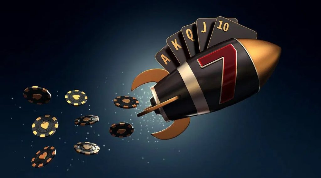 Rocket Casino Game Казино игра Ракета.