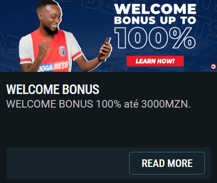 Welcome Bonus Bônus de boas-vindas