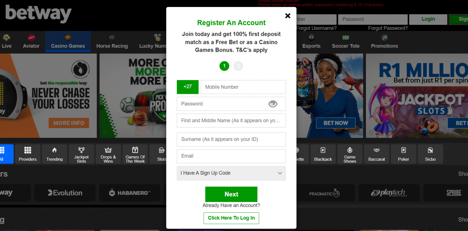 betway-reg Registro de Betway.